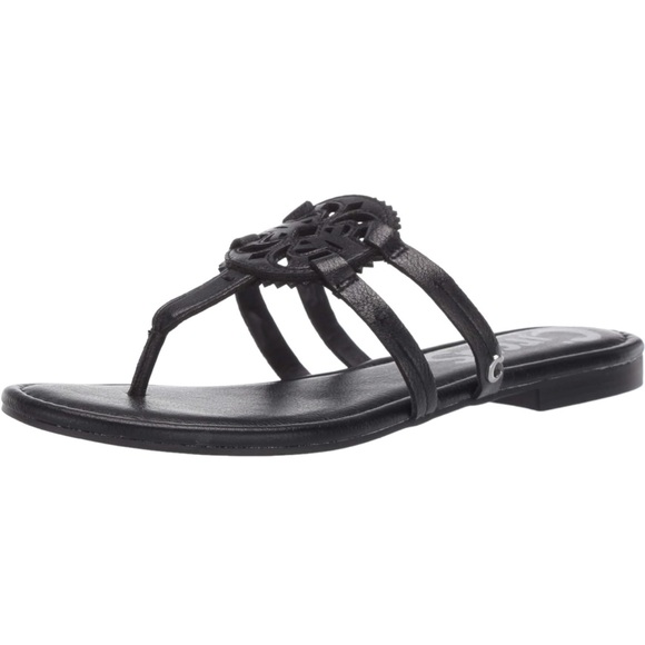 Circus by Sam Edelman Black Slip-On Sandals | Summer Beach Casual | Size 9 - Picture 4 of 14